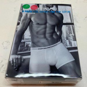 Emporio Armani Pure Cotton 3 Boxers